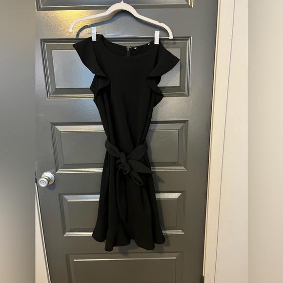 LOFT flouncy mini dress size L - Picture 2 of 2